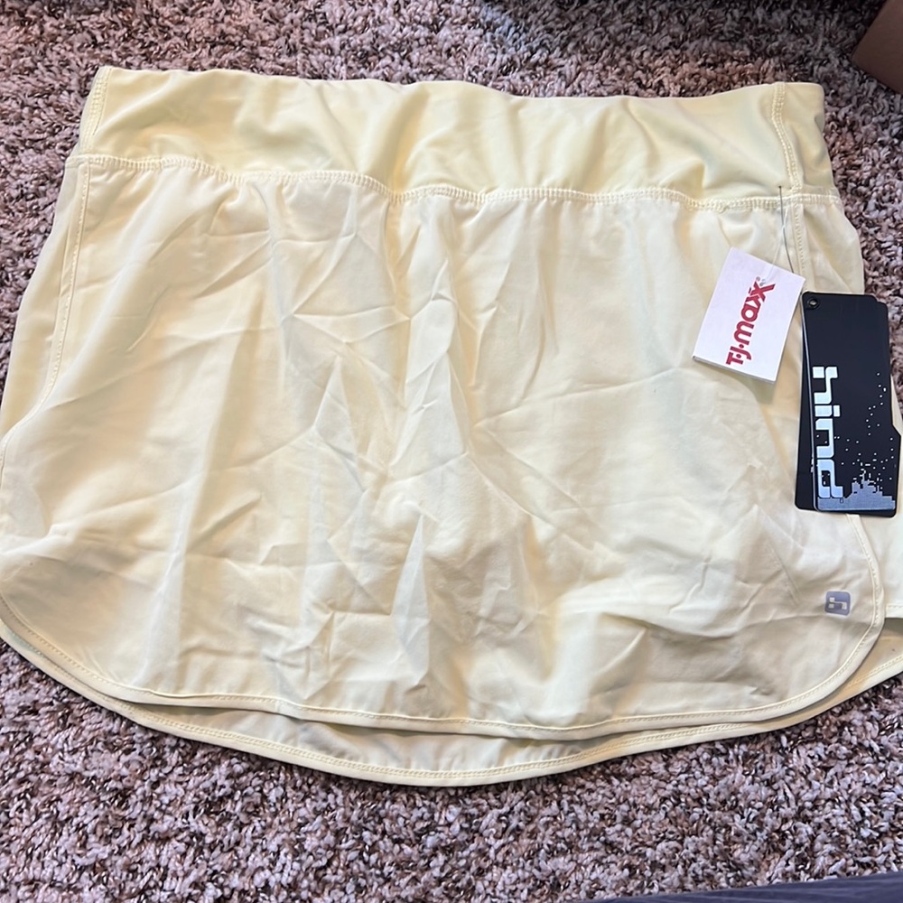Yellow Golf Skirt NWT